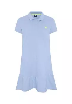 Платье-поло в классическом стиле поло POLO SYLT, цвет Brunnera Blue