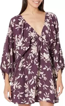 Платье Portia Printed Mini Free People, цвет Tea Combo