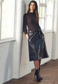 Платье повседневное 2-IN-1 Next, цвет chocolate brown