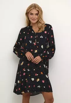 Платье повседневное CUEVER GISELLE Culture, цвет black floral