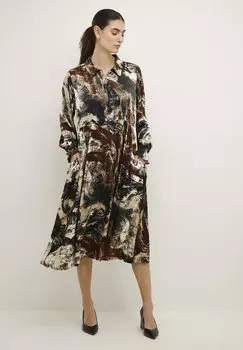 Платье повседневное CUMENTA Culture, цвет potting soil
