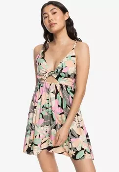 Платье повседневное EVENING GLOW AGAIN Roxy, цвет orange