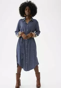 Платье повседневное NIBATI blue shadow, цвет blue