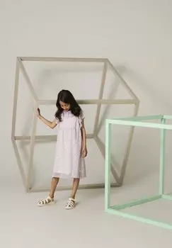 Платье повседневное NKFFISILK SS Name it, цвет peach nectar