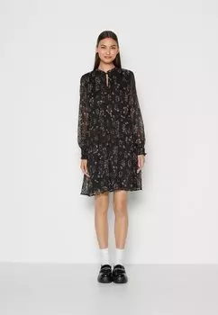 Платье повседневное ONLTESSA ELIZA DRESS ONLY, цвет black/light pink