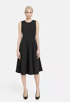 Платье повседневное RMELLOSES MIT AUSGESTELLTEM Taifun, цвет schwarz