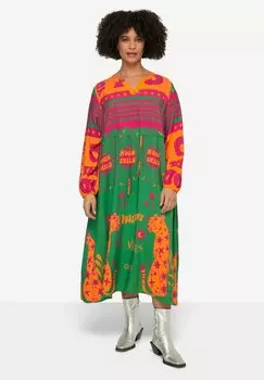 Платье повседневное WILDKATZEN MUSTERMIX Angel of Style, цвет green