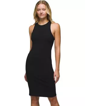 Платье Prana Foundation Rib, цвет Black Heather