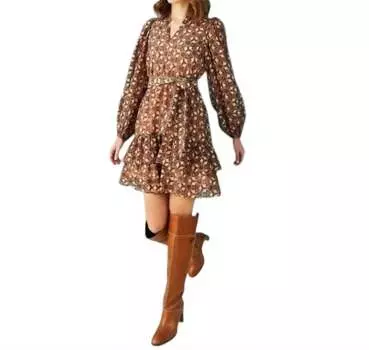 Платье Preston из латекса цвета перца Marie Oliver, цвет peppercorn latice