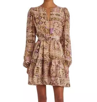 Платье Preston в аметистовом цвете Marie Oliver, цвет amethyst tile