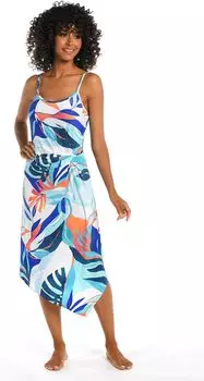 Платье «Прибрежные пальмы» La Blanca, цвет Ice Blue