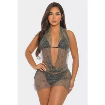 Платье-прикрытие FASHNZFAB, черный