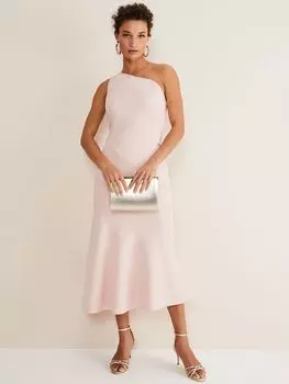 Платье приталенного кроя на одно плечо Phase Eight Valencia, цвет розовый лепесток