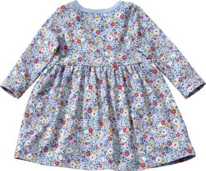 Платье Pro Climate с цветочным узором синее размер. 122 1ч ALANA