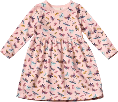 Платье Pro Climate с узором бабочки розовое размер. 122 1ч ALANA