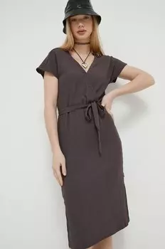 Платье Protest, коричневый