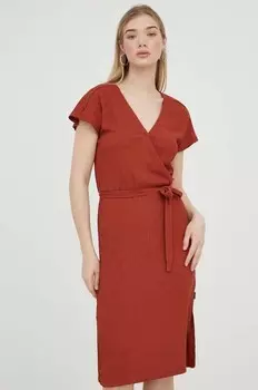 Платье Protest, коричневый