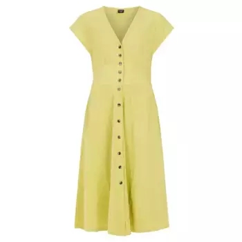 Платье Protest Nieve short sleeve midi, зеленый