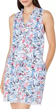 Платье прямого кроя без рукавов Americana Bay Tommy Bahama, белый