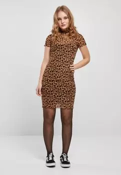 Платье прямого кроя Damen Urban Classics, лев