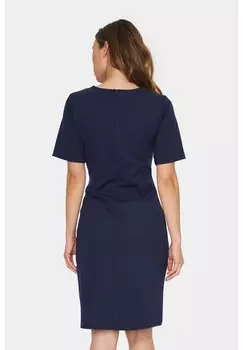 Платье прямого кроя GENNYSZ Saint Tropez, темно-синий