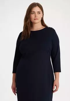 Платье прямого кроя Lauren Ralph Lauren ROMEE SLEEVE DAY DRESS, цвет lighthouse navy