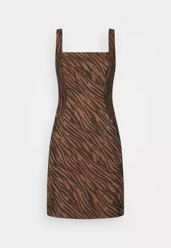 Платье прямого кроя Samse Samse, мультиколор