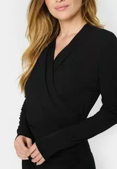 Платье прямого кроя VIGGASZ WRAP Saint Tropez, черный