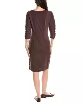 Платье прямого кроя XCVI Wearables Zelia, коричневый