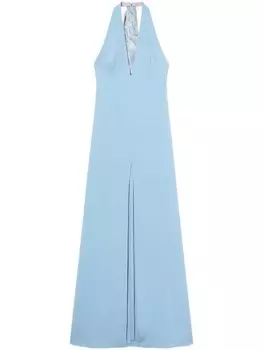 Платье PUCCI с халтернеем, синий
