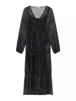 Платье Pull&Bear, черный