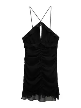 Платье Pull&Bear, черный