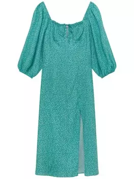 Платье Pull&Bear, изумрудный