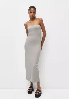 Платье PULL&BEAR, охра