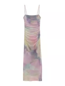 Платье Pull&Bear, разноцветный