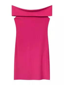 Платье Pull&Bear, розовый