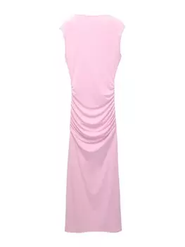 Платье Pull&Bear, розовый