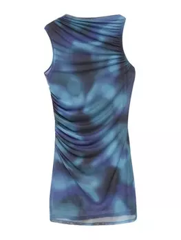 Платье Pull&Bear, синий/голубой