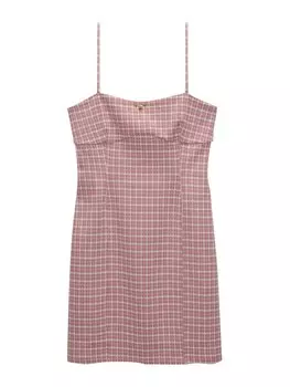 Платье Pull&Bear, темно-розовый