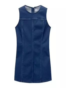 Платье Pull&Bear, темно-синий