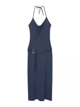 Платье Pull&Bear, темно-синий