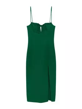 Платье Pull&Bear, зеленый