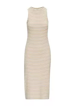 Платье QS, бежевый