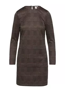 Платье QS, коричневый