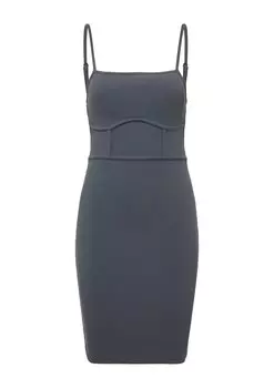 Платье QS, серый