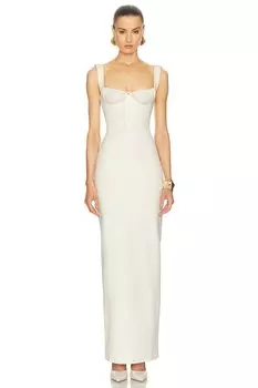 Платье ясмин Helsa, желтый