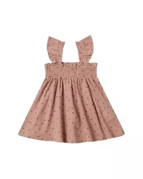 Платье Quincy Mae из джерси со сборками, цвет polka dot