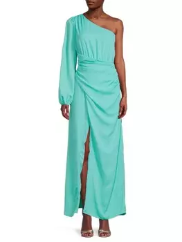 Платье RACHEL Roy на одно плечо, голубой