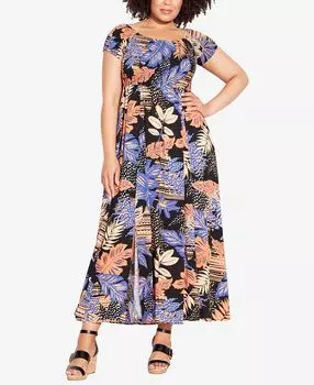 Платье raelyn больших размеров Avenue, мульти