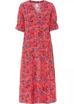 Платье Rainbow, красный